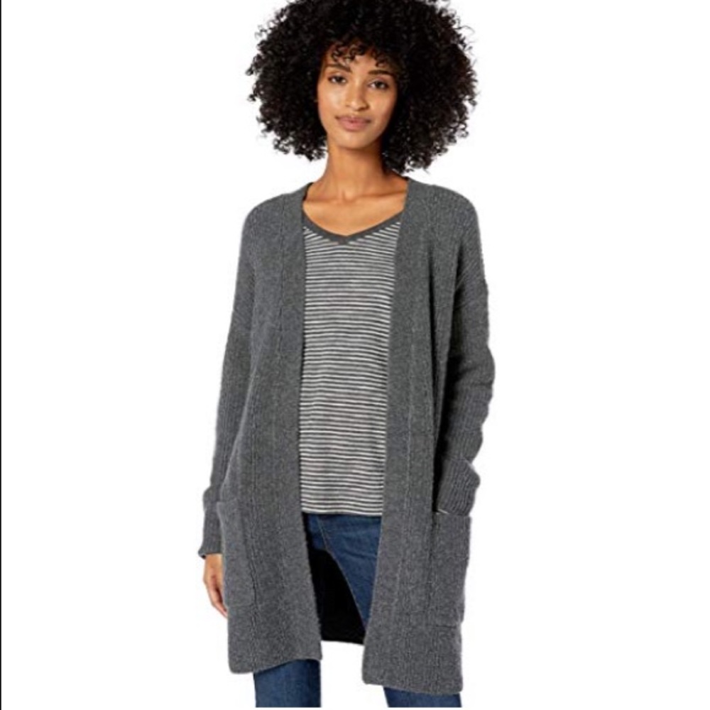 Comfy cozy gray fall cardigan MEDIUM NWT